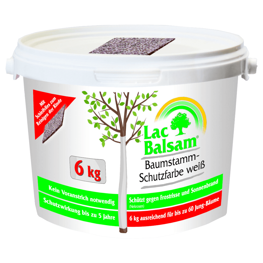 ETISSO® LacBalsam® Baumstamm-Schutzfarbe weiß