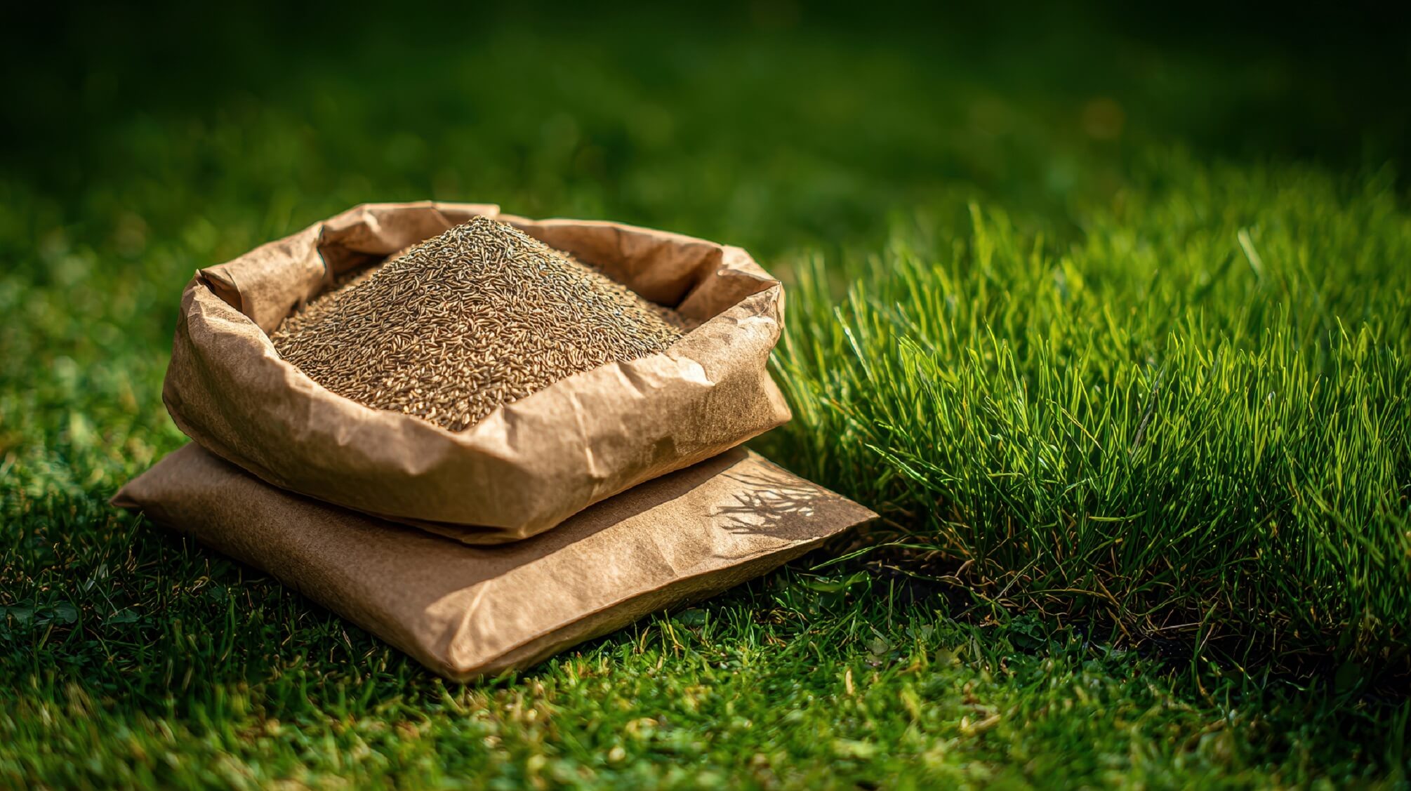 Großes Rasensamen Sortiment