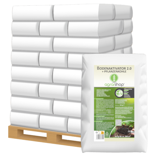Agrarshop Bodenaktivator 2.0 +  Pflanzenkohle