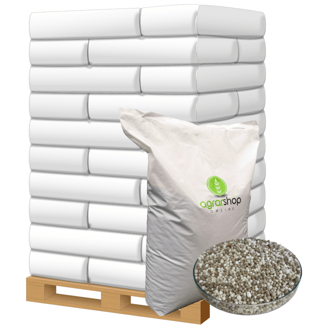 Agrarshop Profi Rasendünger Turf Balance 18+7+15(+2)+Fe