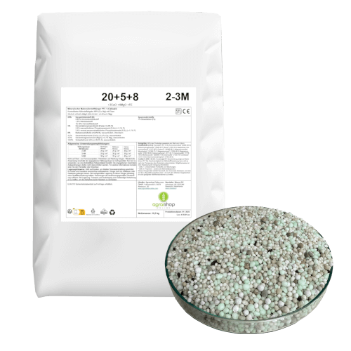 Agrarshop Langzeit Rasendünger Agracote 20+5+8