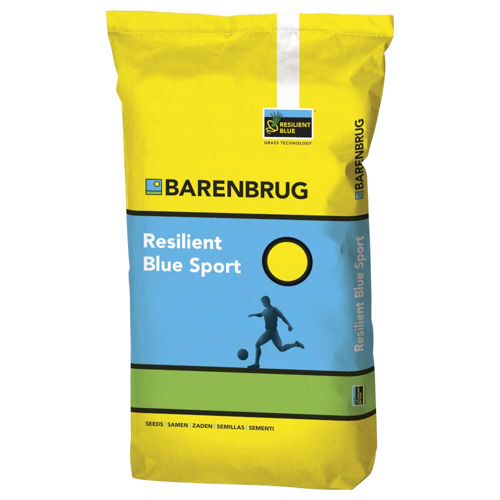 BARENBRUG Resilient Blue Sport 15 kg Rasensamen Sportplatzrasen Neu und Nachsaat