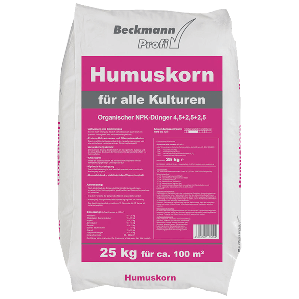 BECKMANN Humuskorn organisch