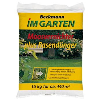 Beckmann Moosvernichter plus Rasendünger
