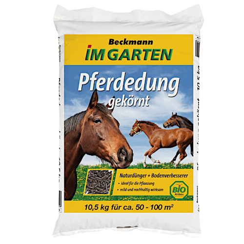 Beckmann Pferdedung gekörnt