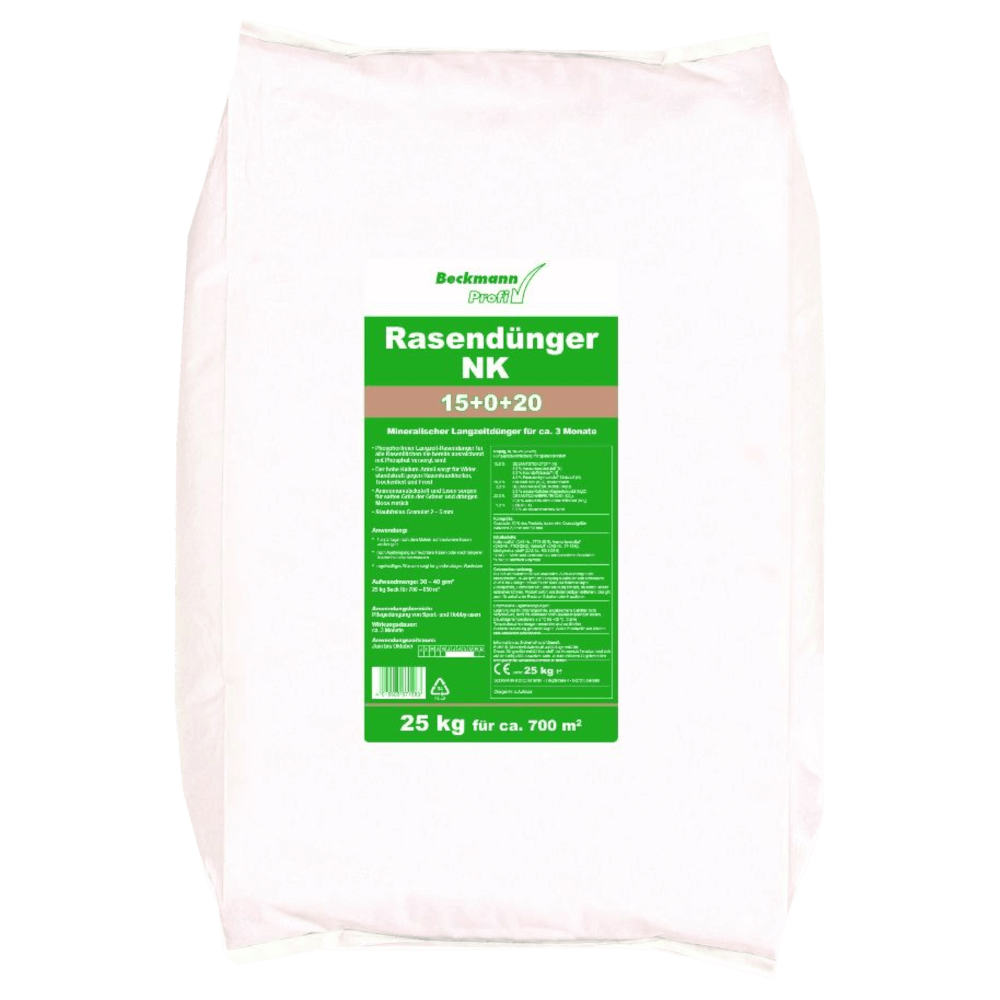 Beckmann Profi Rasendünger 15+0+20