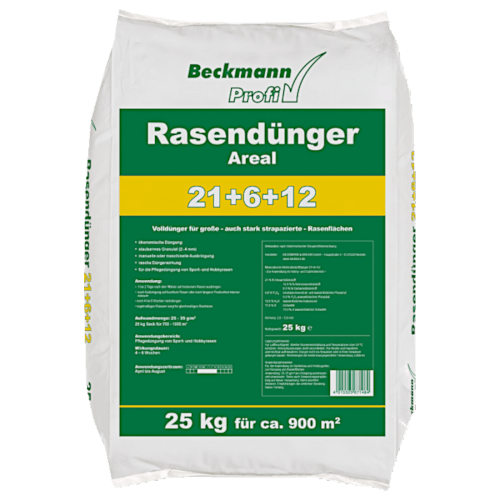 BECKMANN PROFI Rasendünger Areal NPK 21+6+12