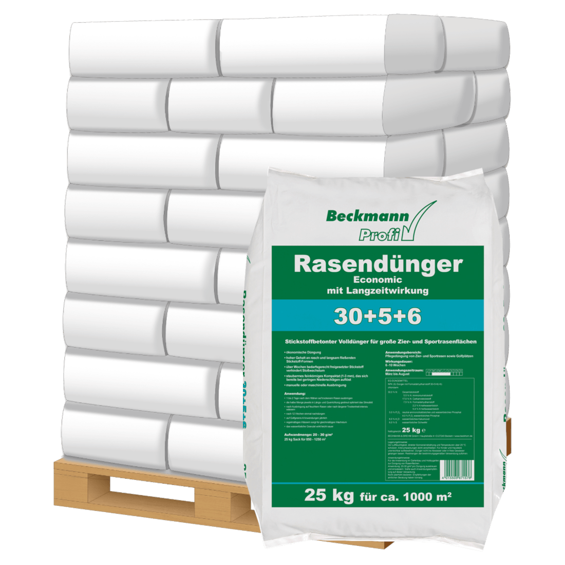 BECKMANN PROFI Rasendünger Economic 30+5+6