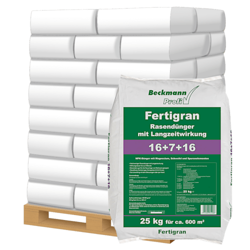 BECKMANN PROFI Rasendünger Fertigran 16+7+16