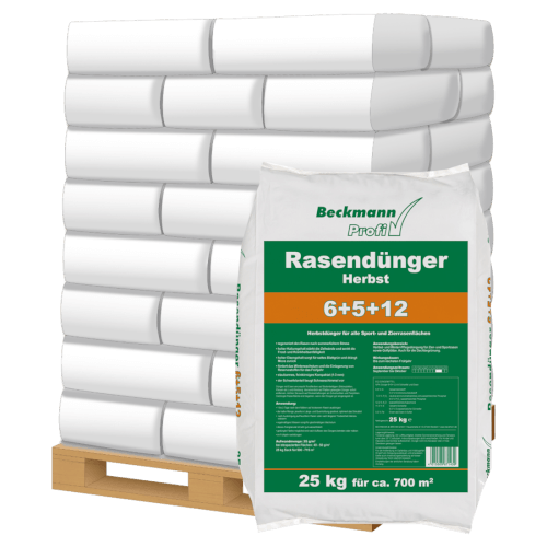 BECKMANN PROFI Rasendünger Herbst NPK 6+5+12