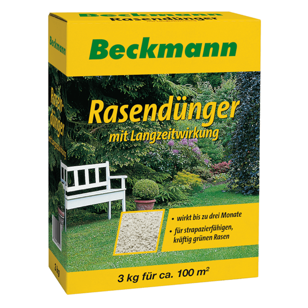 Beckmann Rasendünger 20-5-8 mit Langzeitwirkung
