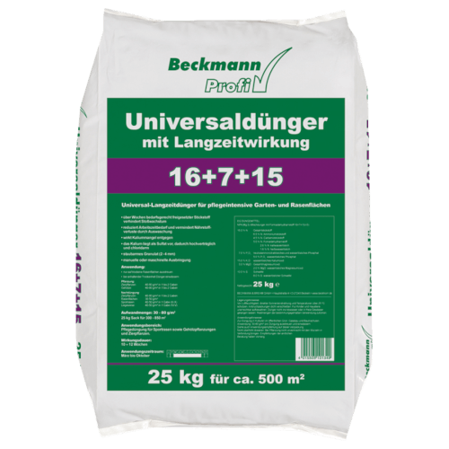 BECKMANN PROFI Universallangzeitdünger NPK 16+7+15(+3)