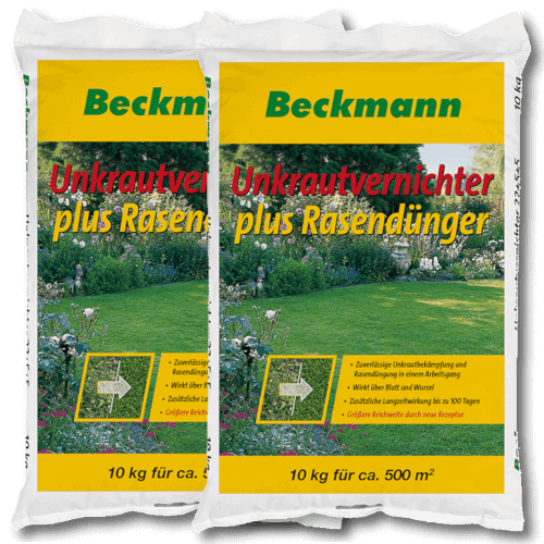 Beckmann Unkrautvernichter plus Rasendünger