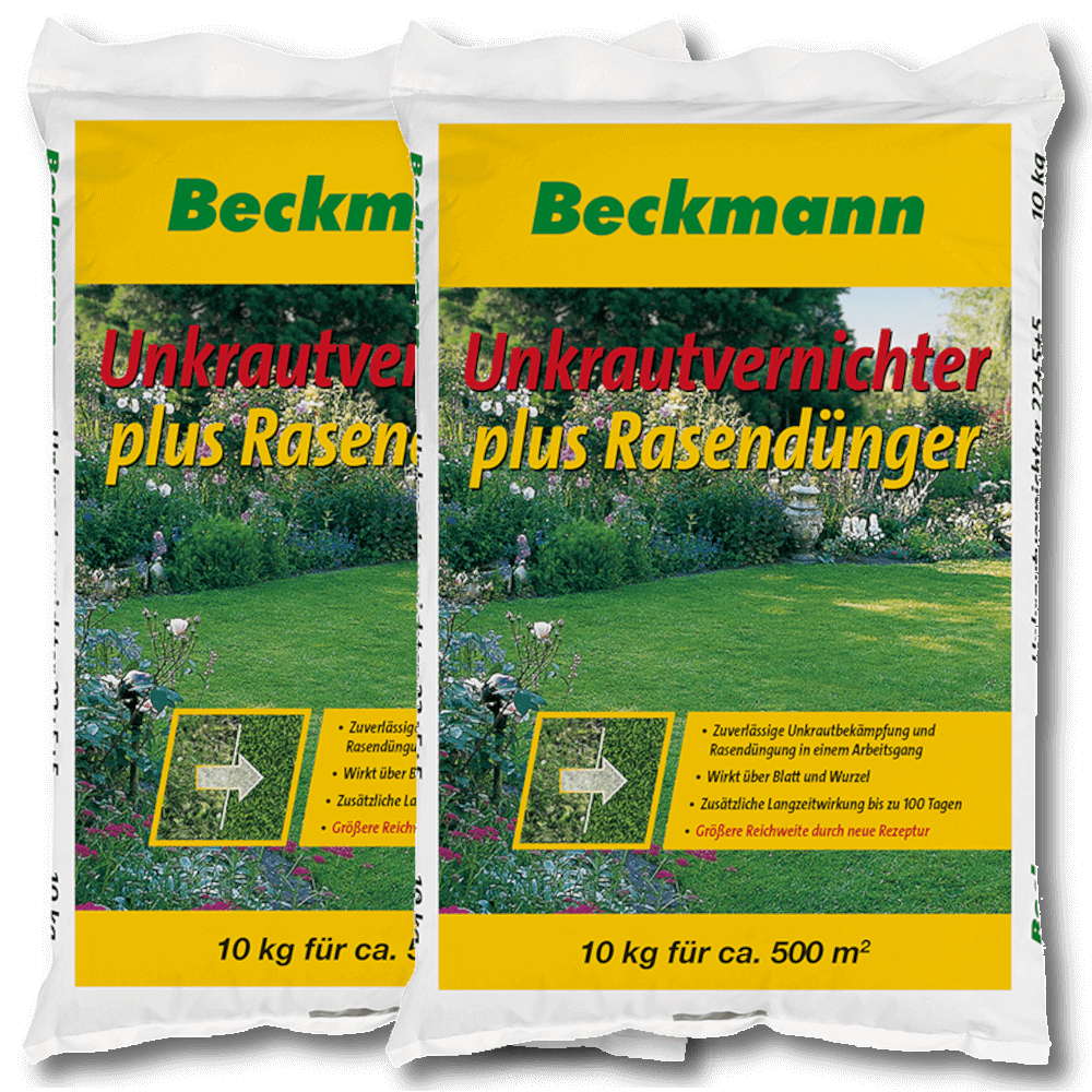 Beckmann Unkrautvernichter plus Rasendünger