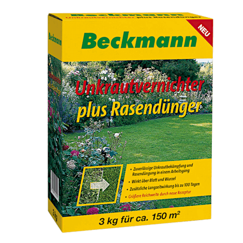 Beckmann Unkrautvernichter plus Rasendünger