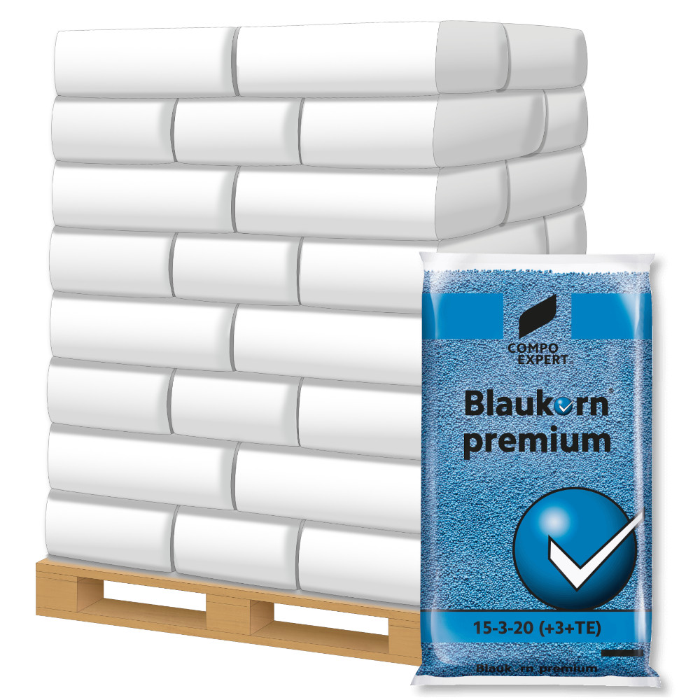 COMPO EXPERT Blaukorn premium 40 x 25 kg Universaldünger Gemüsedünger Kulturen
