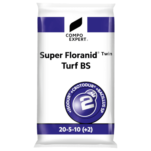 COMPO EXPERT® Super Floranid® Twin Turf BS 20-5-10(+2)