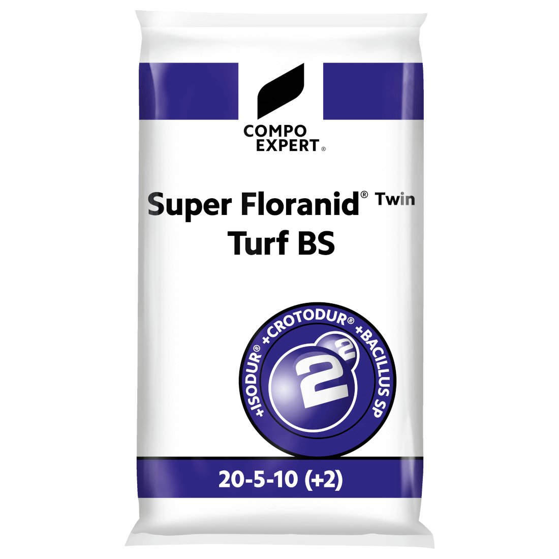 COMPO EXPERT® Super Floranid® Twin Turf BS 20-5-10(+2)