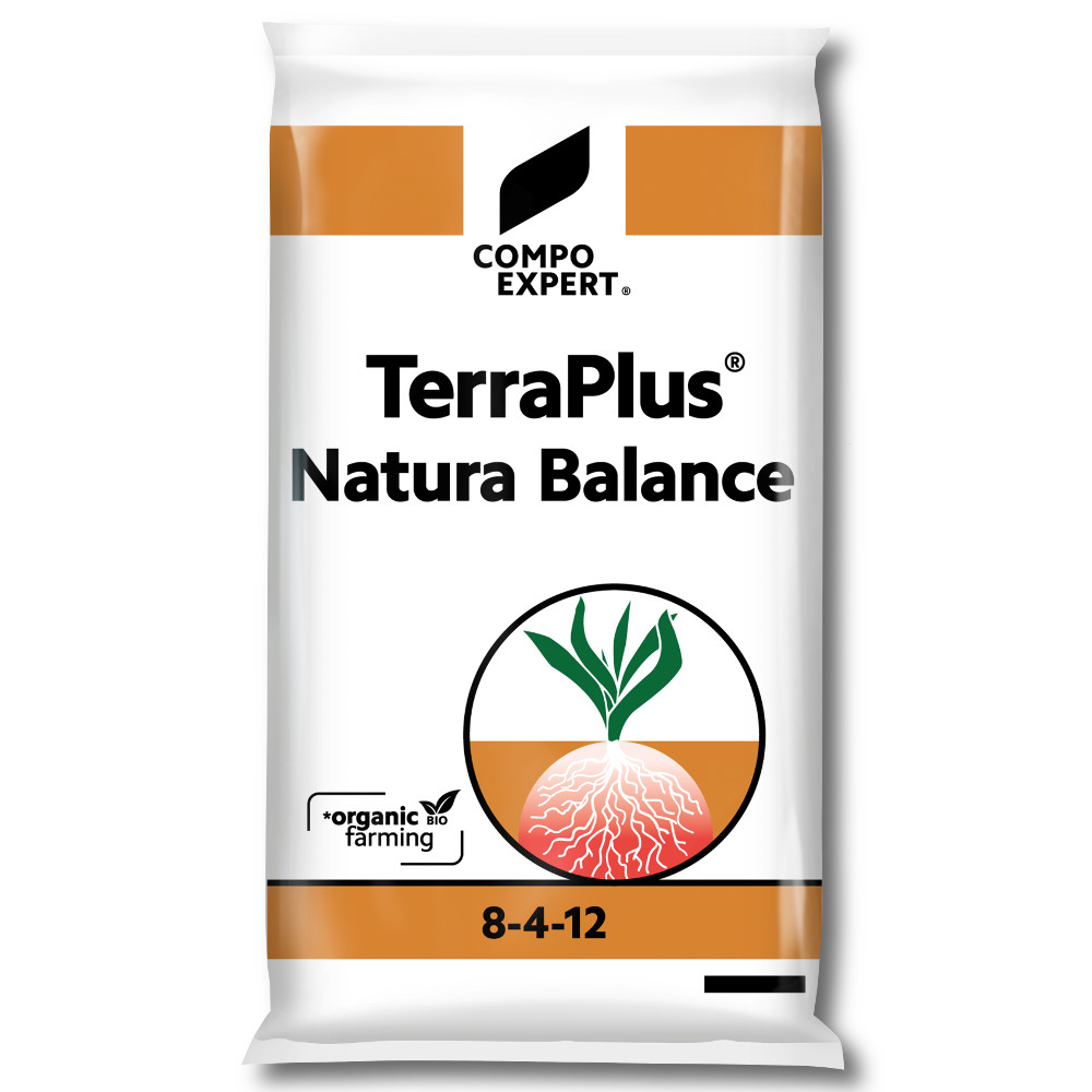 COMPO EXPERT TerraPlus Natura Balance 25 kg Gemüsedünger Obstdünger Universal