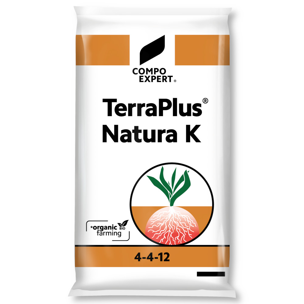 COMPO EXPERT TerraPlus Natura K 25kg Gemüsedünger Obstdünger Universaldünger