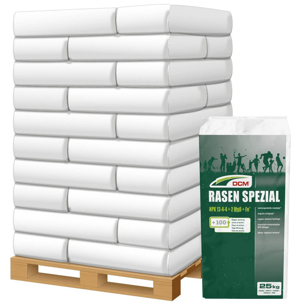 Cuxin DCM Rasendünger Spezial Granulat, 36 x 25 kg