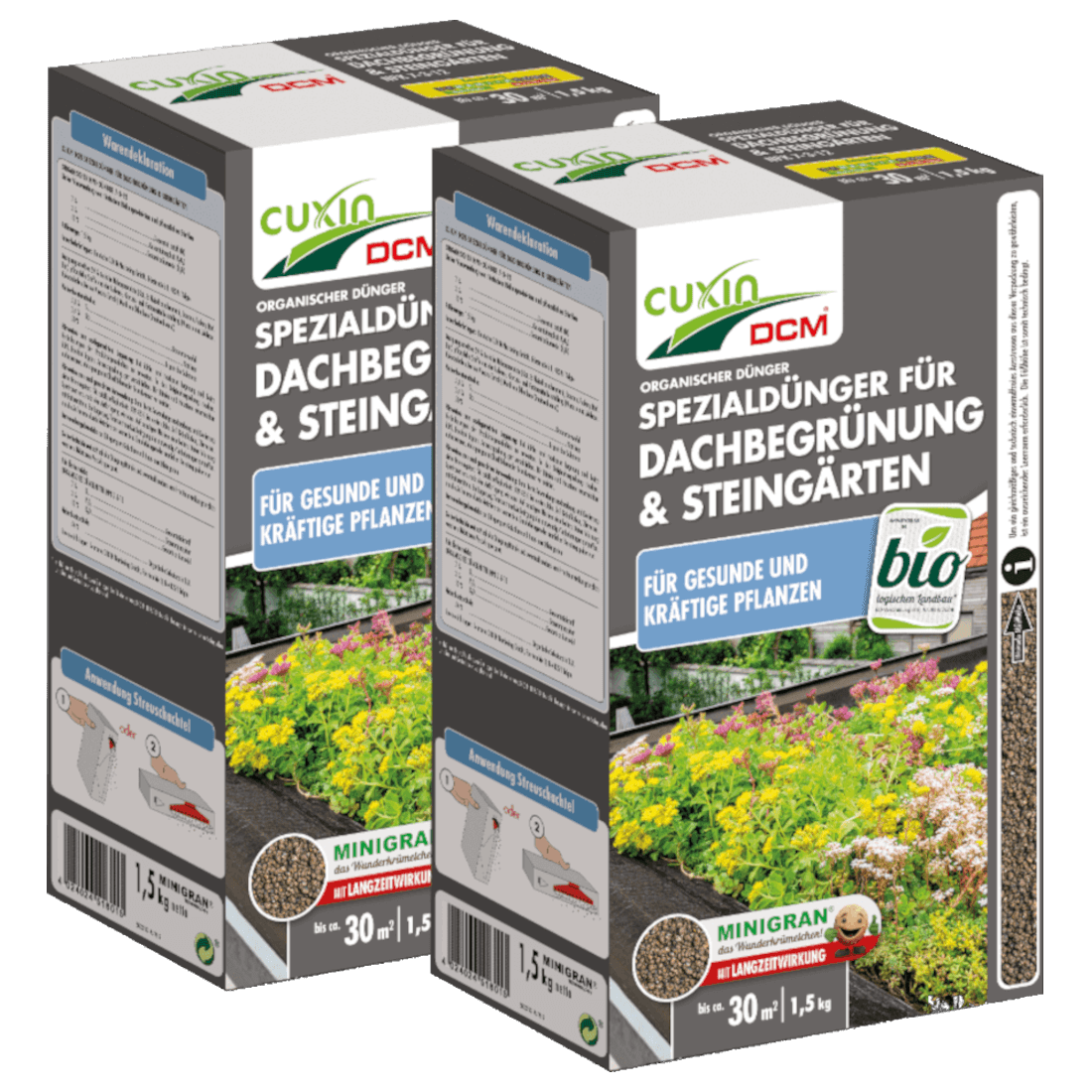 Cuxin DCM Spezialdünger für Dachbegrünung & Steingärten