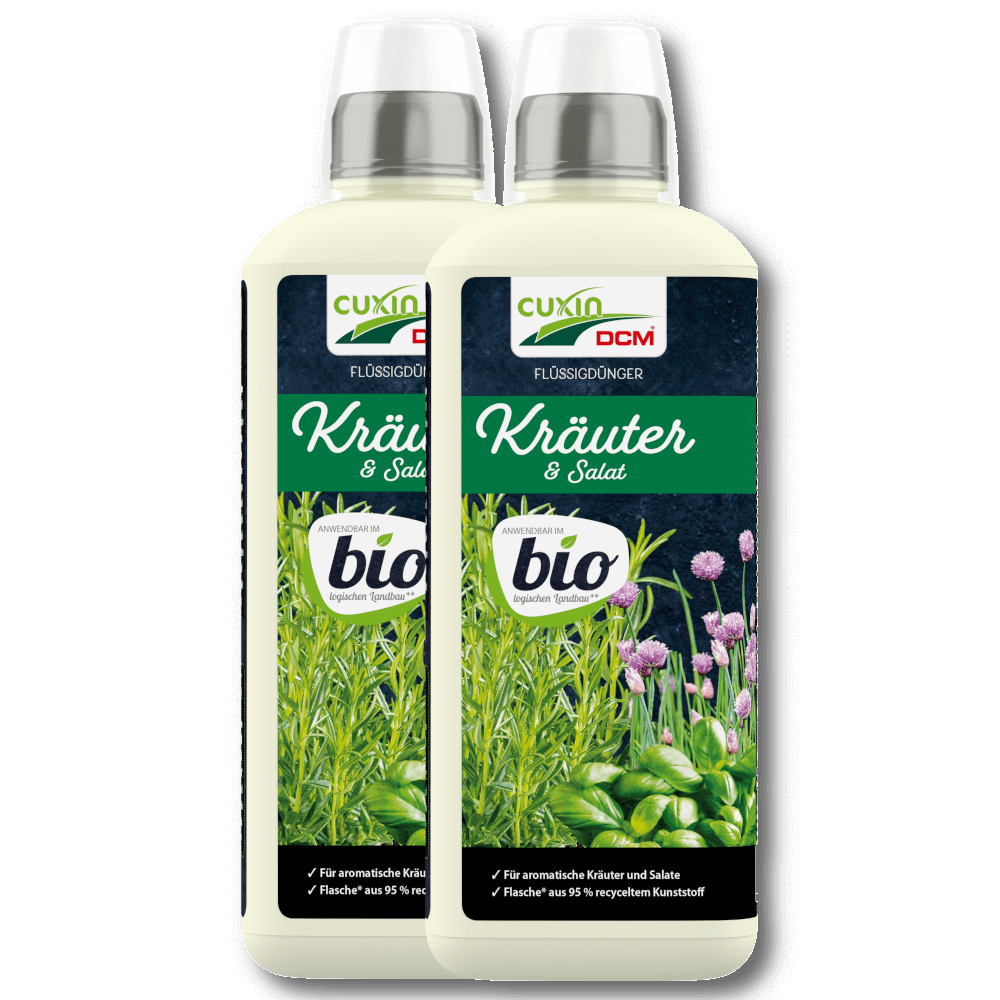 Cuxin Flüssigdünger für Kräuter und Salat Bio