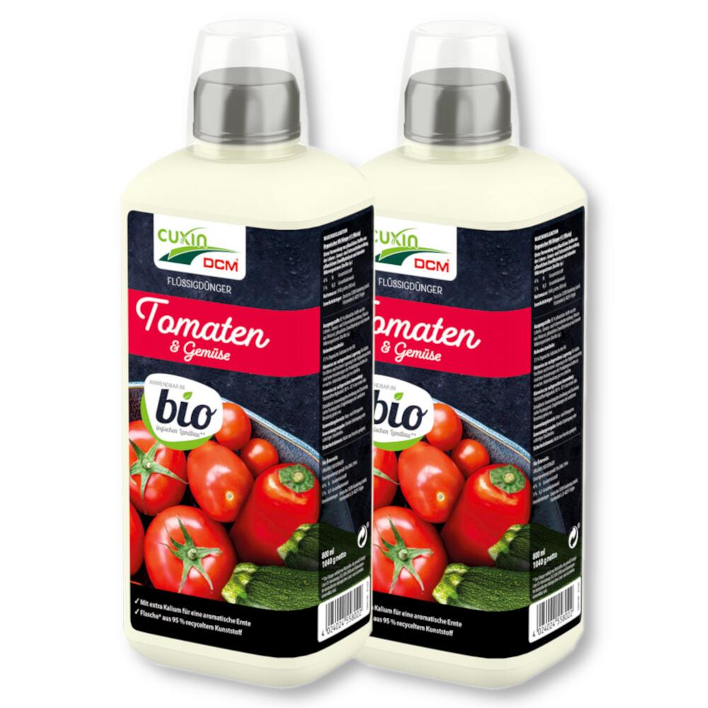 Cuxin Flüssigdünger Tomatendünger 1,6 l Gemüsedünger Gartendünger Beetdünger