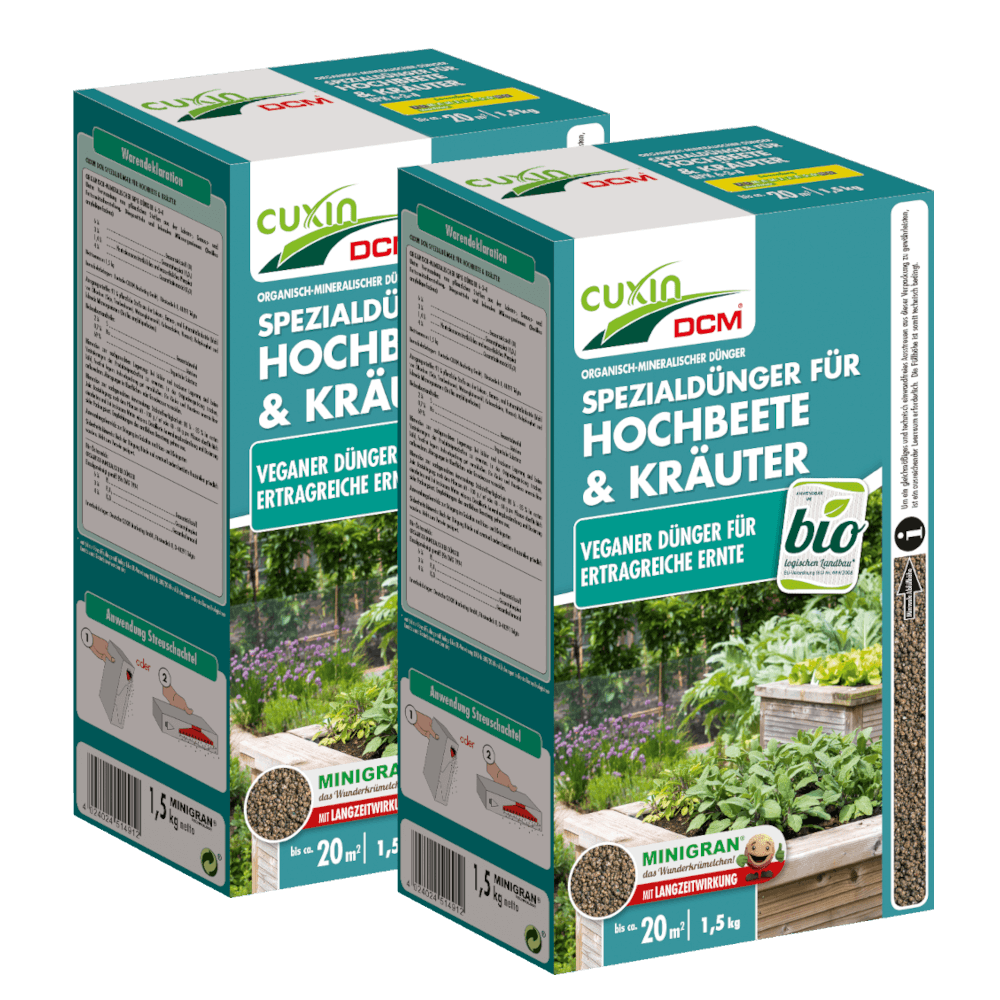 Cuxin Hochbeetdünger und Kräuterdünger