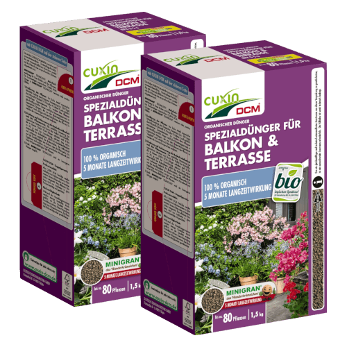 Cuxin Spezialdünger für Balkon und Terrasse