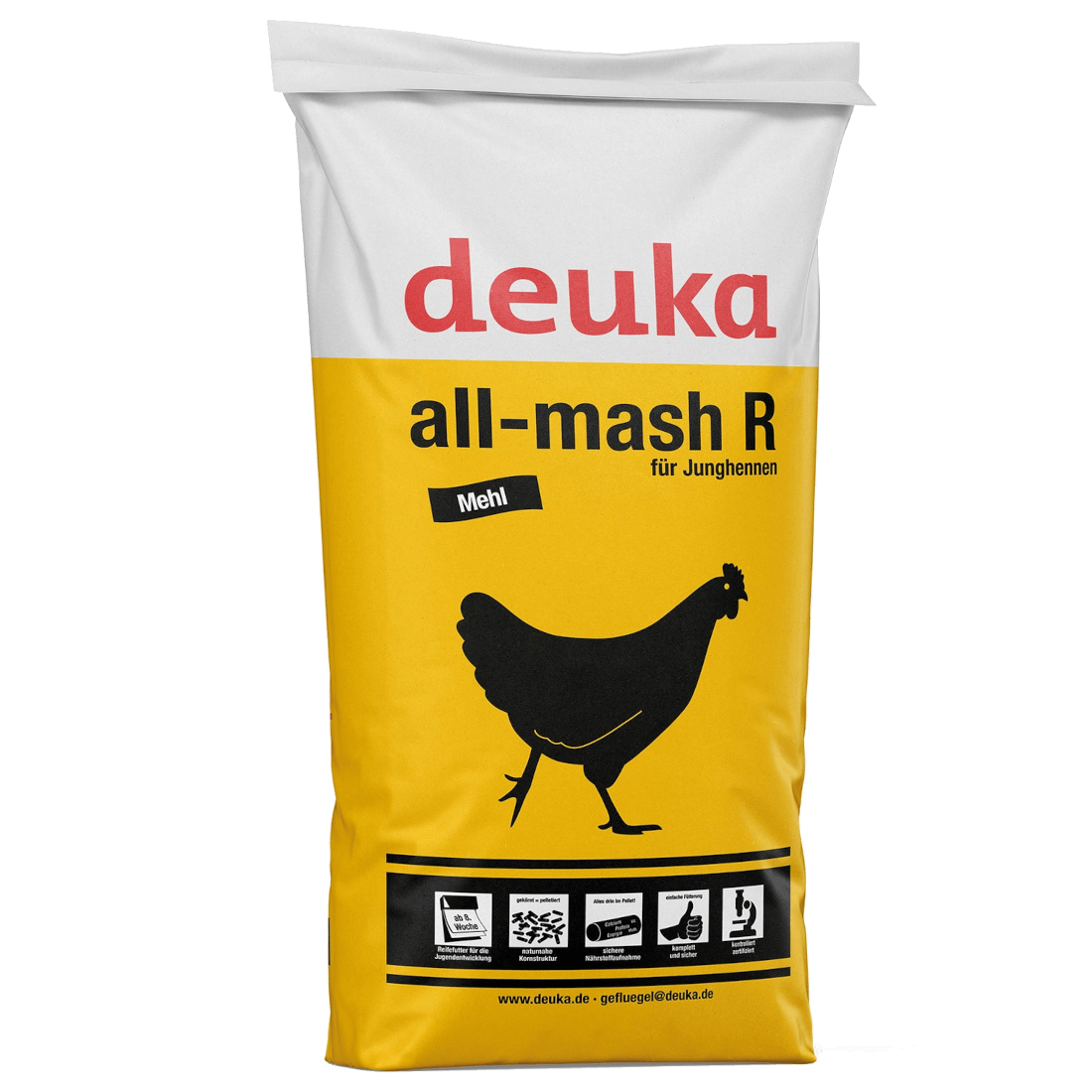 Deuka all-mash R Mehl o. Cocc.
