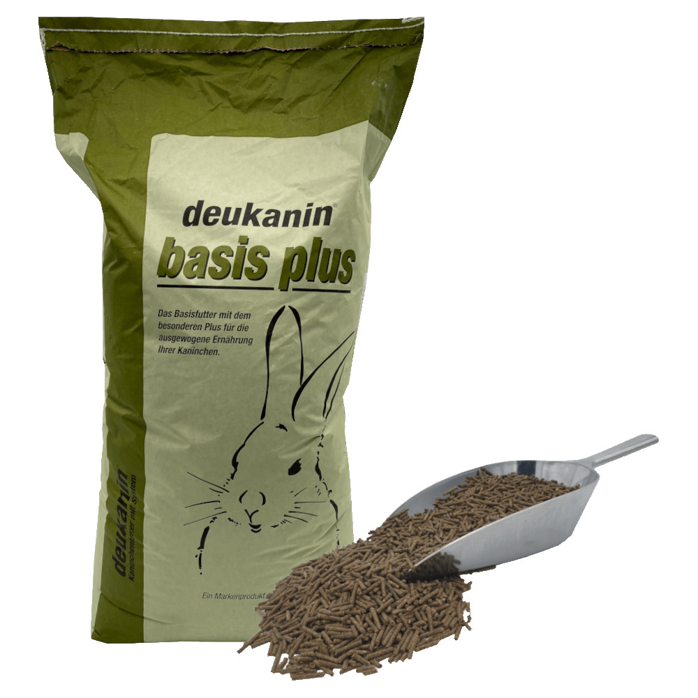 Deukanin Basis Plus Kaninchenfutter 25 kg Nagerfutter Zuchtfutter Proteinfutter