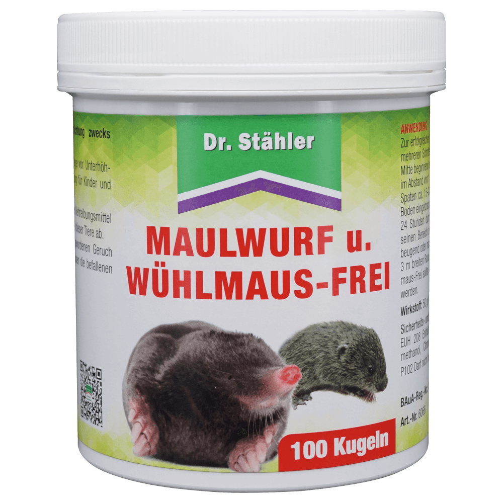 Dr. Stähler Maulwurf- und Wühlmausfrei