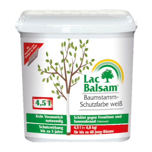 ETISSO® LacBalsam® Baumstamm-Schutzfarbe weiß