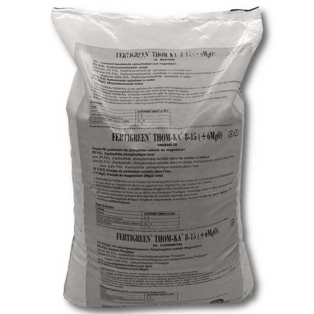 Fertigreen Thom-ka 20kg Thomaskali PK-Dnger Kalidnger Gemsednger  Rasend | eBay.de