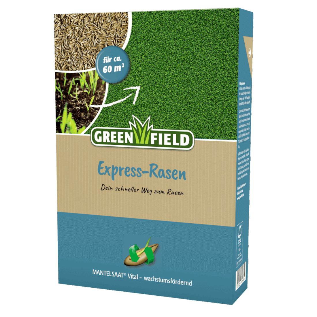 Greenfield Expressrasen Mantelsaat Vital