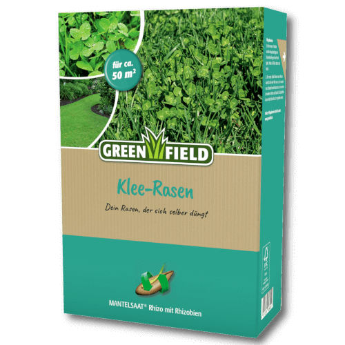 Greenfield Klee-Rasen Mantelsaat Rhizo
