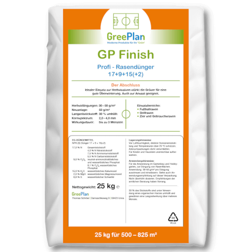 GreenPlan GP Finish Rasendünger