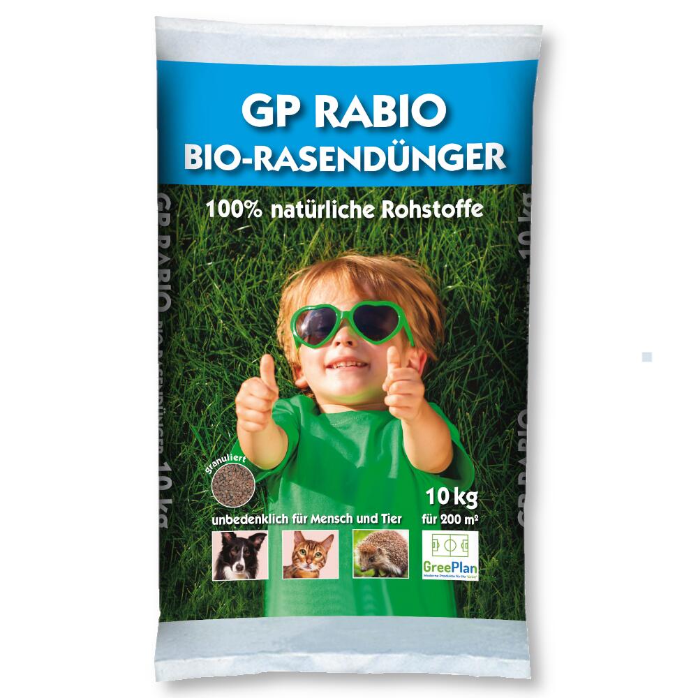 GreenPlan GP Bio Rasendünger 20 kg Naturrasendünger Biorasendünger Langzeit