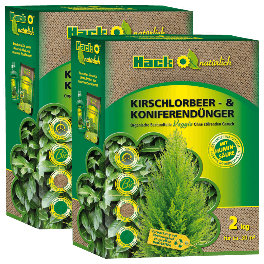 HACK-Bio Kirschlorbeer- & Koniferendünger