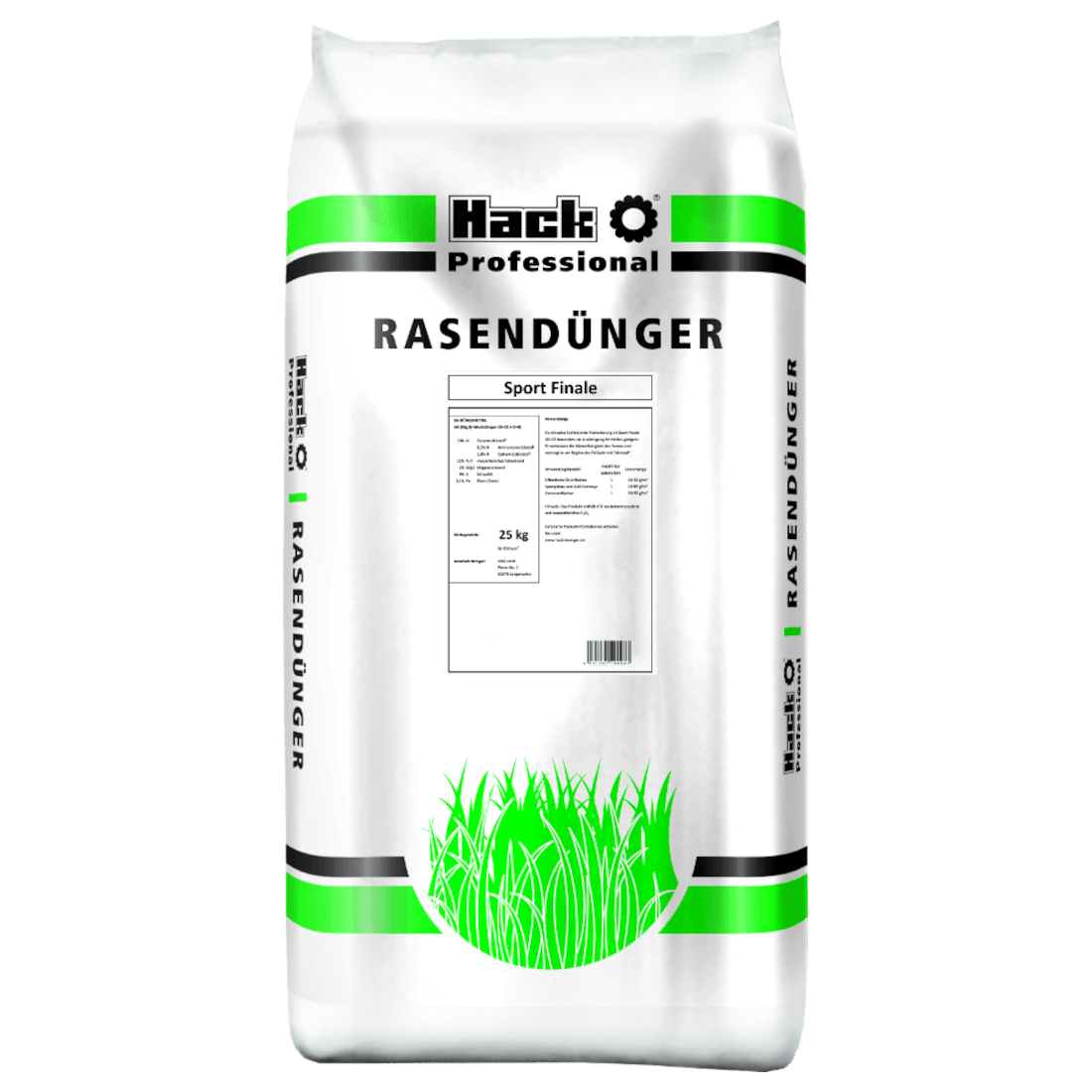 HACK PROFI Herbstrasendünger Sport Finale NPK 10+0+22(+2)