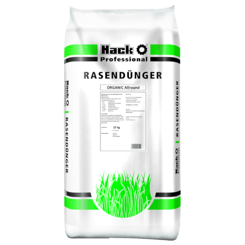 HACK PROFI Rasendünger Organic Allround NPK 14+4+10(+2)