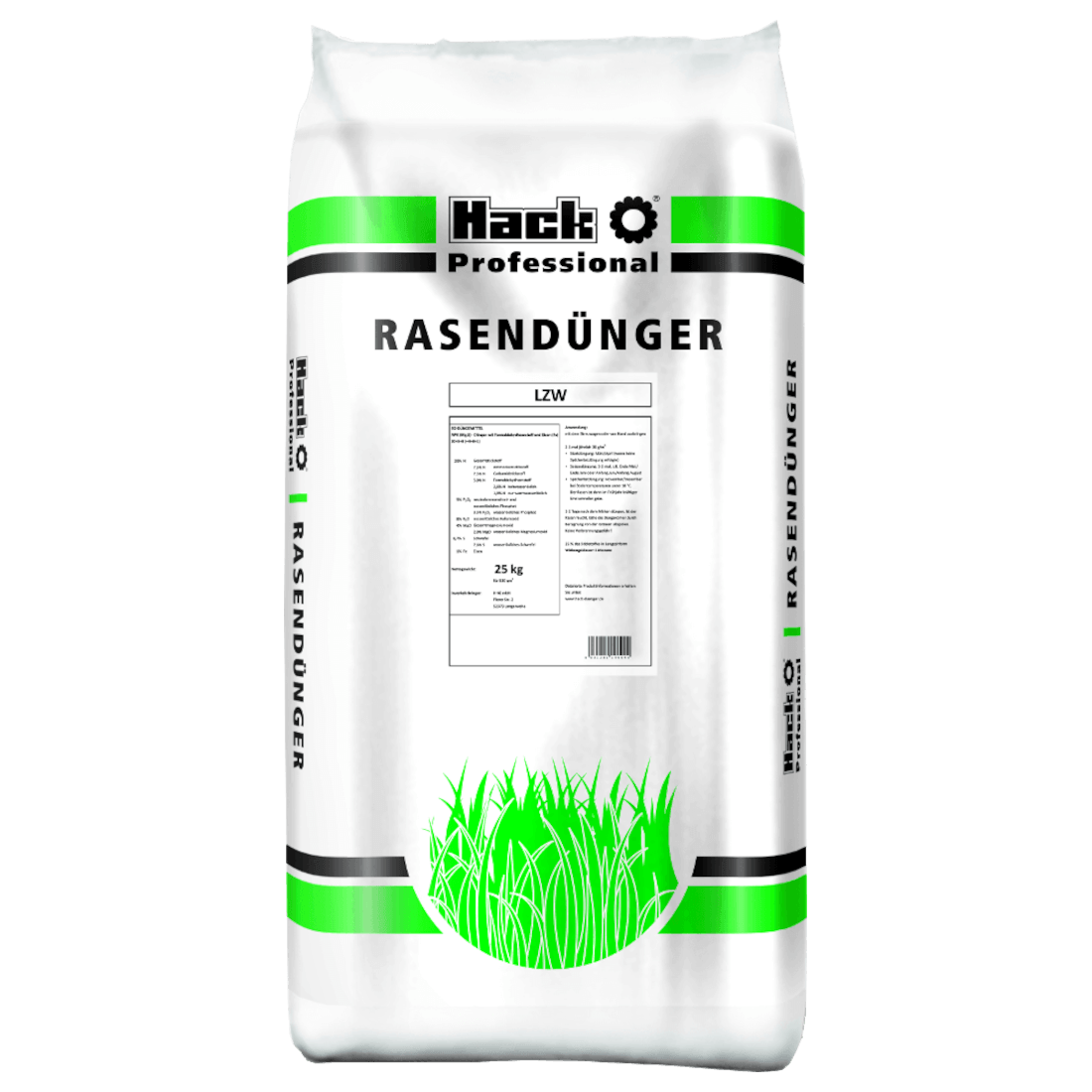 HACK PROFI Rasenlangzeitdünger NPK 20+5+8(+4)