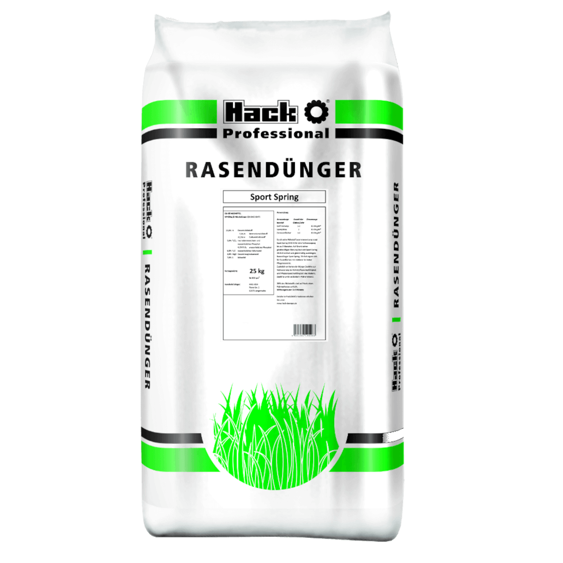 HACK PROFI Rasenlangzeitdünger Sport Spring