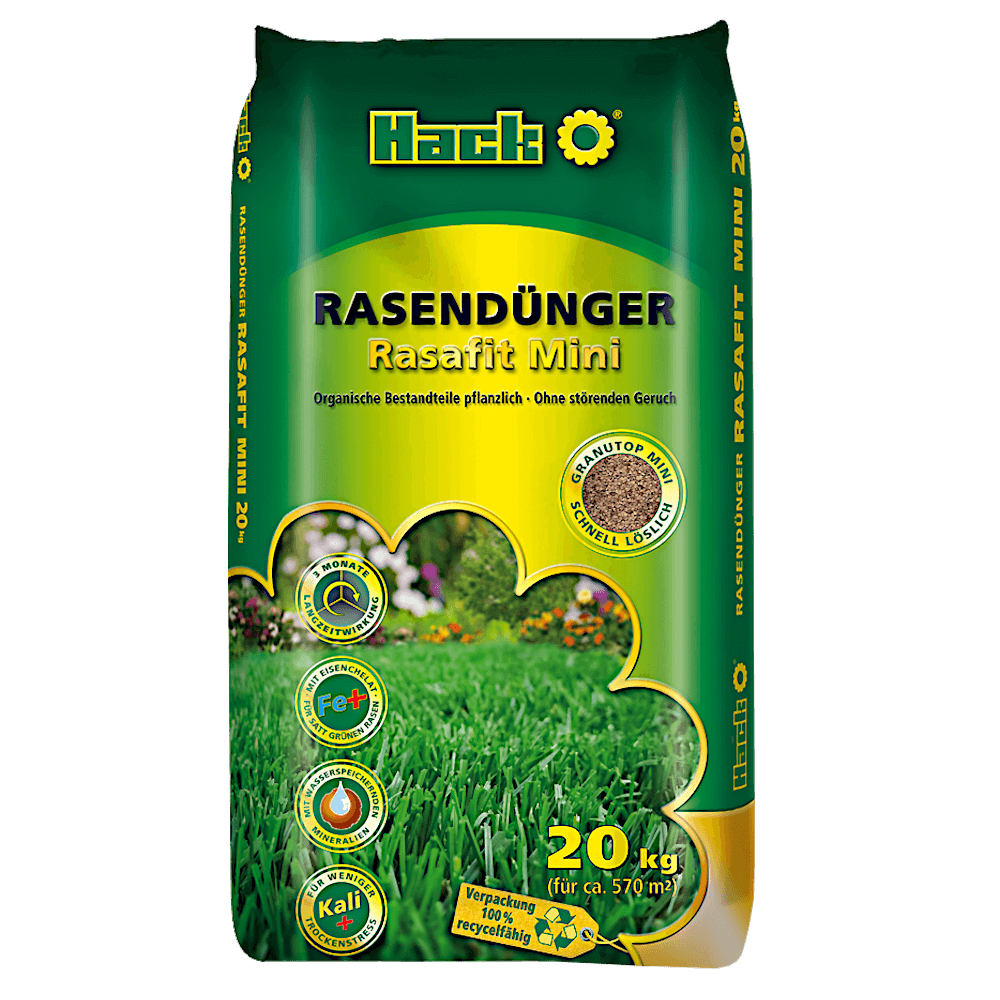 HACK Rasendünger Rasafit Mini