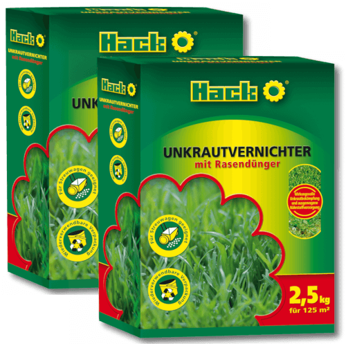 HACK Unkrautvernichter mit Rasendünger