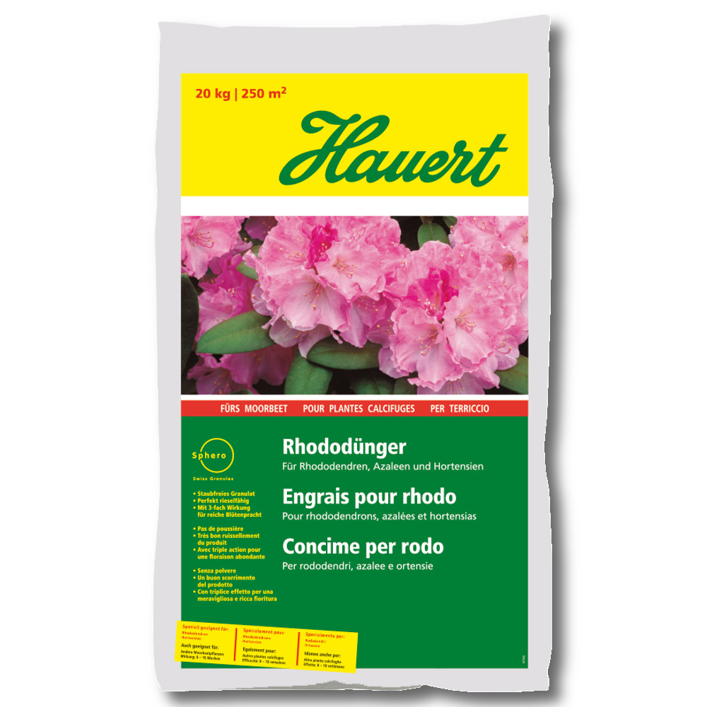 Hauert Rhododünger 20 kg Rhododendrondünger Hortensiendünger Azaleendünger