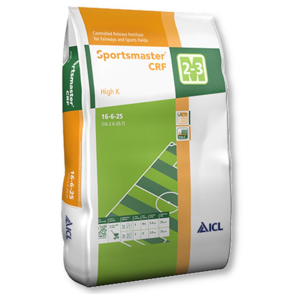 ICL-Sportsmaster CRF High K 25 kg Rasendünger Sportplatz Golf Frühling Herbst