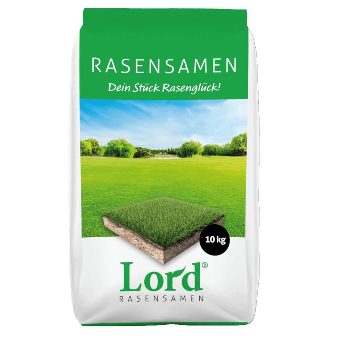 Lord RasensamenSport- und Spielplatz 10 kg Spielrasen Sportrasen Grassamen