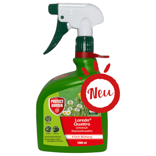 Loredo Quattro Universal-Rasenunkrautfrei Spray